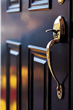 Warma nd inviting open door into your new home.
